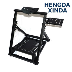 Support de volant de course pliable compatible avec le style de simulateur <span class=keywords><strong>Pro</strong></span> pour configuration de jeu à domicile - Product Image 1