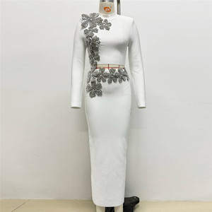 Droma ชุดเดรสแฟชั่นสตรีหรูหราเซ็กซี่ bodycon แน่นสะโพกแพ็คผู้หญิงชุดปาร์ตี้ - Product Image 2