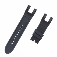 Bracelet de montre en caoutchouc de silicone de style rugueux Bracelets de montre durables étanches pour Invictas Anatomic Subaqua Series 26mm