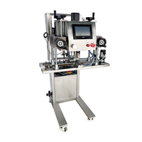 Machine de scellage de bouteilles mobile - Serre-capsules automatique pour bocaux/bouteilles