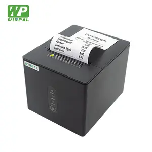 Winpal WP-A4 3英寸260毫米/s台式80毫米热敏打印机，带自动切割器安卓POS打印机单据收据打印机