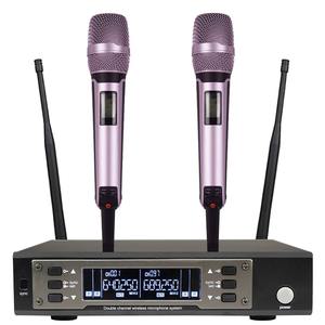 EW135G4 Metal dinamik mikrofon Karaoke vokal mikrofonun için 2 kanal kablosuz mikrofon EW135G4 SKM9000 el dinamik Mic - Product Image 5