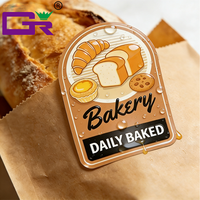 Adesivi Personalizzati per Pasticceria, Etichette Impermeabili e Oleorepellenti in Vinile per Imballaggi Alimentari, Decalcomanie Adesive Resistenti per Barattoli di Biscotti e Scatole