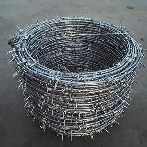 Piquets de clôture en fil <span class=keywords><strong>barbelé</strong></span> haute résistance de 500 mètres - Product Image 1