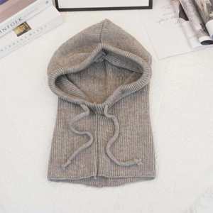 Gorro Balaclava de Moda Otoño Invierno para Mujer, Tejido, Cálido, Protege el Cuello, Gorro de Invierno - Product Image 6