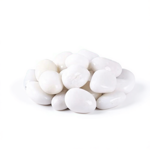 หินแม่น้ำขัดเงาตกแต่ง ขนาด 1-3 นิ้ว หินกรวดธรรมชาติ สำหรับจัดสวนภายนอก ทางเดิน สนามหญ้า และปลูกต้นไม้ - Product Image 1