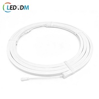Luces de Navidad WS2811 RGBIC NEON, Tira de Luces LED RGB de Neón Flexible de 24v, Tira de Luces LED de Neón de 10m 20m, Iluminación Navideña IP67