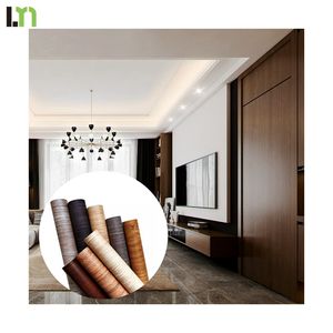 Grain Décoratif Couleur Pvc Home Decor Stickers Muraux Décoration Feuille Cuisine Wrap Vinyle - Product Image 4