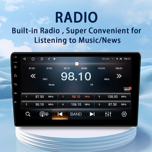 Универсальный TS17 UIS8581AW Android10 9 "10" сенсорный экран Android Auto & CarPlay беспроводное мультимедийное автомобильное аудио GPS навигационное головное устройство - Product Image 3