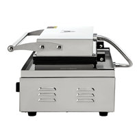 WeWork Gaufrier rectangulaire commercial 10 pièces Machine à gaufres électrique antiadhésive 2000W Gaufrier belge en acier inoxydable