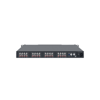 Modulateur analogique CATV KUNUOMAGIC 16 en 1 HD CVBS vers RF avec sortie 45-860 MHz en NTSC/PAL (Métal)