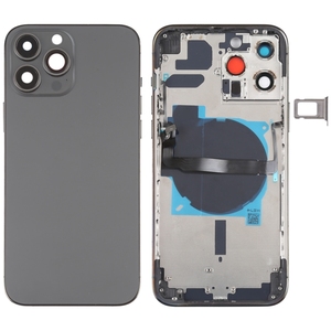 <span class=keywords><strong>Cover</strong></span> Posteriore Batteria per <span class=keywords><strong>iPhone</strong></span> 13 Pro Max con Tasti Laterali, Porta Scheda SIM, Cavo Flex Power + Volume e Modulo di Ricarica Wireless - Product Image 1