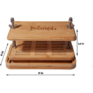 Presse à tofu en bambou naturel, moule à tofu solide, moule à <span class=keywords><strong>fromage</strong></span>, <span class=keywords><strong>kit</strong></span> de fabrication de tofu - Product Image 4