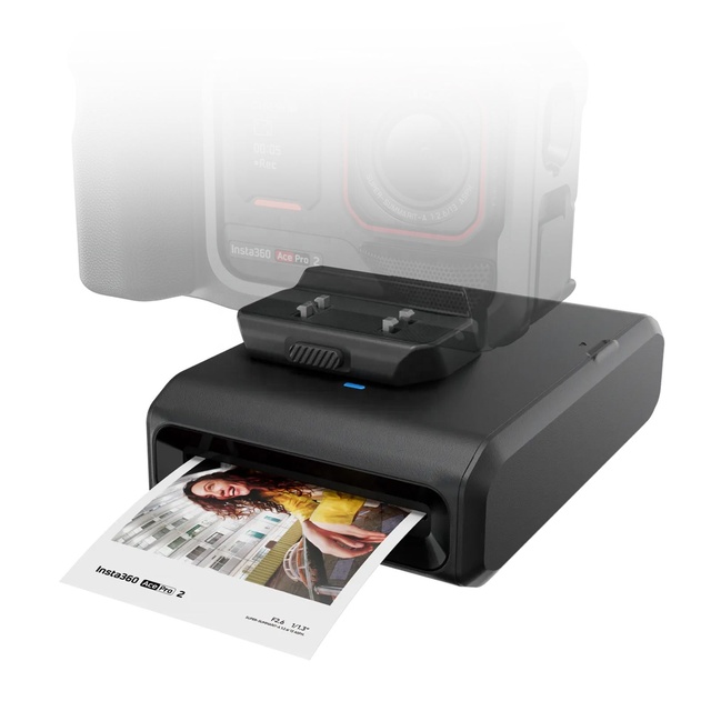Insta360 Pocket Printer Portable Mini Wireless Photo Printer for Ace Pro 2 & Smartphones ZINK Zero Ink Instant Print