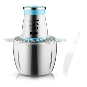 RAF 2L Stainless Steel Electric Kitchen <b>Meat</b> <b>Grinder</b> Slicer 1000W Copper Motor Eco-friendly Class a Energy Efficient Household - Product Image 1