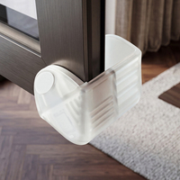 Protector de Esquinas de Ventana de Silicona de Grado Alimenticio para la Seguridad del Bebé, Protector de Esquinas Suave Anticolisión para Niños