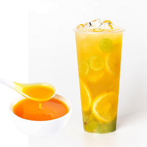 Jarabe Concentrado de Naranja al por Mayor, Jarabe de Jugo de Alta Concentración para Té de Burbujas, Sabor a Frutas, Jugo de Naranja y Limón - Product Image 2