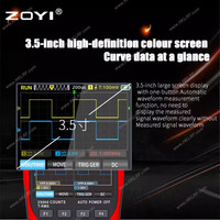 ZOYI ZT-703S 3-in-1 Multi-function Handheld Digital Multimeter 50Mhz 2Ch Oscilloscope & Signal Generator