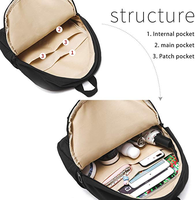 Sac à dos scolaire pour étudiants, sacs d'école, sacs de randonnée, sacs de voyage, sac à dos pour adolescents avec compartiment pour ordinateur portable