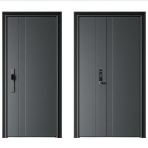 Portes <span class=keywords><strong>d</strong></span>'<span class=keywords><strong>entrée</strong></span> en <span class=keywords><strong>aluminium</strong></span> de luxe aux normes européennes <span class=keywords><strong>Porte</strong></span> résidentielle de sécurité antivol pour l'extérieur Moderne pour les maisons de luxe - Product Image 3