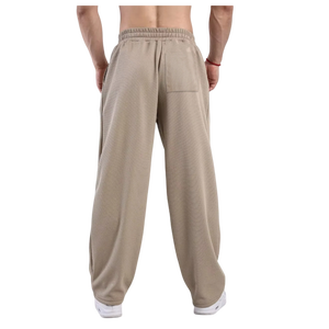 Pantalones sueltos Unisex de estilo urbano 2025, ropa de calle, tela de alta calidad, logotipo personalizado, proveedor de fábrica OEM - Product Image 2