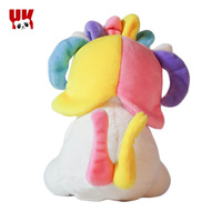Oreiller en peluche licorne géante Kawaii Jouets de couchage Cheval en peluche doux Poupées douces Animal Cheval Licorne Jouets en peluche