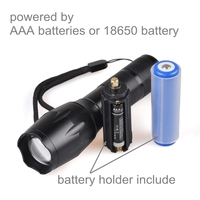 Linterna UV Forense de 395nm con Cuerpo de Aleación de Aluminio, Luz Púrpura Fluorescente para Detectar Ámbar, Escorpiones, Insectos, Manchas y Orina de Mascotas