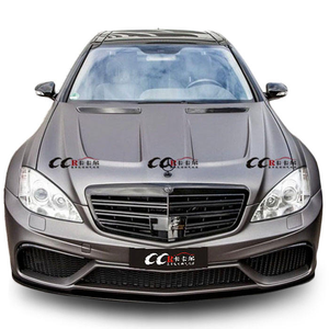 ชุดตัวถังแบบกว้างสำหรับ S300L W221รถ Mercedes Benz S S500L กันชนหน้า2006-2013กันชนหน้ากระโปรงข้างซุ้มล้อ - Product Image 1