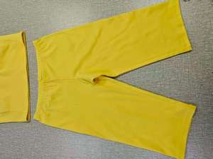 Conjunto Deportivo de Dos Piezas <span class=keywords><strong>para</strong></span> Mujeres Altas con Chaqueta con Cremallera y Pantalones Capri, Logotipo Personalizado, Algodón y Elastano - Product Image 3