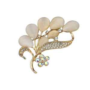 Broche de Moda Femenina de Alta Gama, Forma de Mariposa, Aleación de Zinc, Cristal, Accesorio para Fiesta - Product Image 5