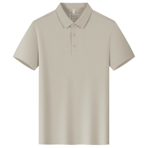 Quick-Drying Breathable Collared Short-Sleeved Polo Shirt Solid Color Polyester Fiber Daily Wear Uniforms For 4S Stores - Product Image 4