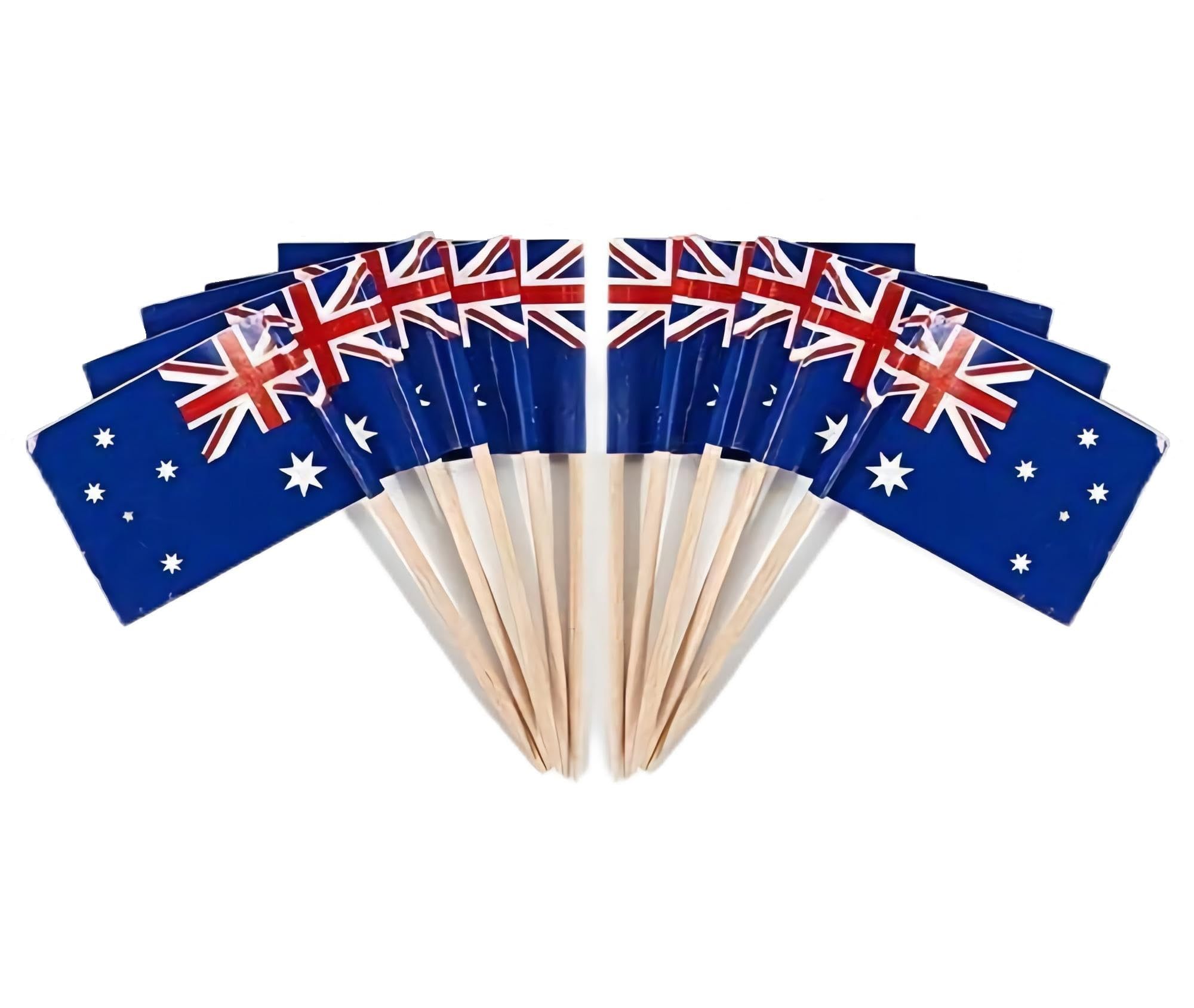 Custom Toothpick Flags - Perfect for Cup Cake Country