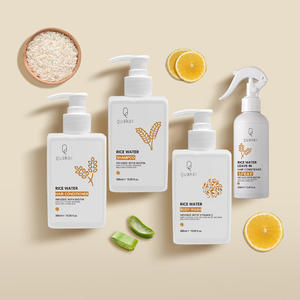 Qquaker Private Label набор шампуней для рисовой воды с кондиционером, без парабена для мытья тела для волос Антибактериальный метод - Product Image 3