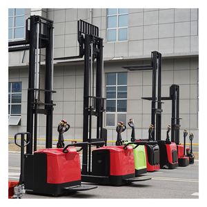 CDD12 1.2 Ton 3m 4.5m Pallet Lift Electr Stacker Forklift Pallet Stacker - Product Image 1