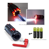 Tournevis électrique Portable 8 en 1 tour vis Kit ensemble d'outils avec 6 lampe de poche LED outil de poche pliant porte-clés tournevis