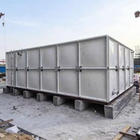 Réservoir d'eau en FRP de conception compacte pour la distribution d'eau résidentielle