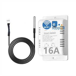 Contrôleur de température et d'humidité WiFi <span class=keywords><strong>Ewelink</strong></span> EV-TDQ-16A-220v-T, capteur de température et d'humidité, surveillance des données de puissance 16A/20A - Product Image 6
