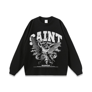T-shirt Vintage Stile Americano con Stampa Retrò, Lavaggio Intenso e Effetto Invecchiato, in Puro Cotone, Manica Corta, Marca Trendy per <span class=keywords><strong>Uomo</strong></span> - Product Image 5