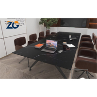 Dalles de surface en pierre frittée ZGSTONE 20 mm pour plans de travail, murs TV, revêtements de sol, comptoirs d'hôtel, extérieur, résistantes au feu