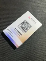 Tarjeta de Presentación Digital con Impresión Personalizada y Capacidades NFC y QR