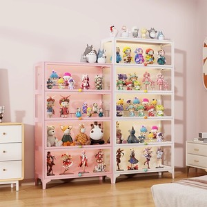 Tủ trưng bày bằng thép cho số liệu sưu tập kim loại trưng bày lưu trữ cho phòng khách và phòng ngủ - Product Image 3