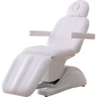 Fauteuil de tatouage électrique de luxe pour salon de beauté, mobilier traditionnel, lit de beauté en PVC couleur personnalisable avec 3 moteurs