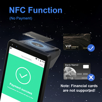 Systèmes de point de vente Android portables tout-en-un Scangle V8 pour les magasins de détail, machine de point de vente Android avec imprimante 58 mm