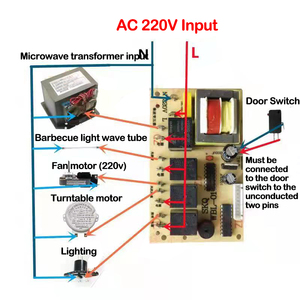 Bán Sỉ Phụ Tùng Thiết Bị Phụ Kiện Lò Vi Sóng Bảng Mạch <span class=keywords><strong>Pcb</strong></span> Thông Dụng - Product Image 2