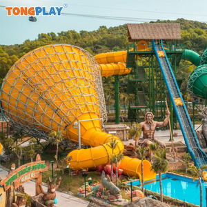 สนามเด็กเล่นสวนน้ำสวนน้ำกลางแจ้งอุปกรณ์เพื่อความบันเทิงแตรขนาดใหญ่เซอร์ไพรส์และน่าตื่นเต้น - Product Image 1