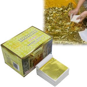 9 * 9厘米台湾金箔K金箔板仿金纸，用于家庭镀金和工艺家具装饰 - Product Image 1