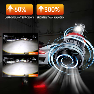 Haizg S13 New LED Car Headlight 200W 40000lm With Canbus Auto Light H4 <strong>H7</strong> - Product Image 3