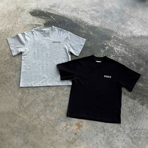 Ensemble de jogging deux pièces personnalisé, vêtements décontractés, short et t-shirt, ensemble en coton 100% blanc, t-shirt et short. - Product Image 2