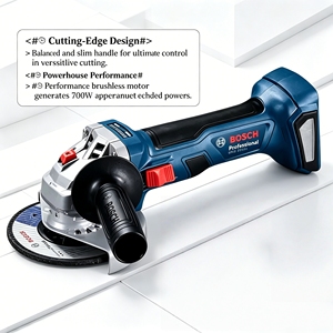 <span class=keywords><strong>Amoladora</strong></span> Angular Inalámbrica <span class=keywords><strong>Bosch</strong></span> GWS 18V-8 de 18V, <span class=keywords><strong>Amoladora</strong></span> Eléctrica de Iones de Litio para Trabajos de Pulido, Corte y Desbaste - Product Image 2