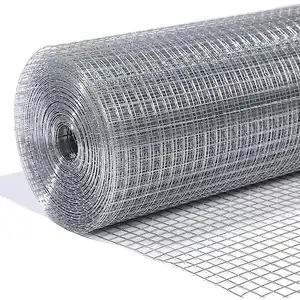 Welded Wire Mesh Hardware Cloth Roll Fence Tree Poultry Fence Livestock Lawn Netting